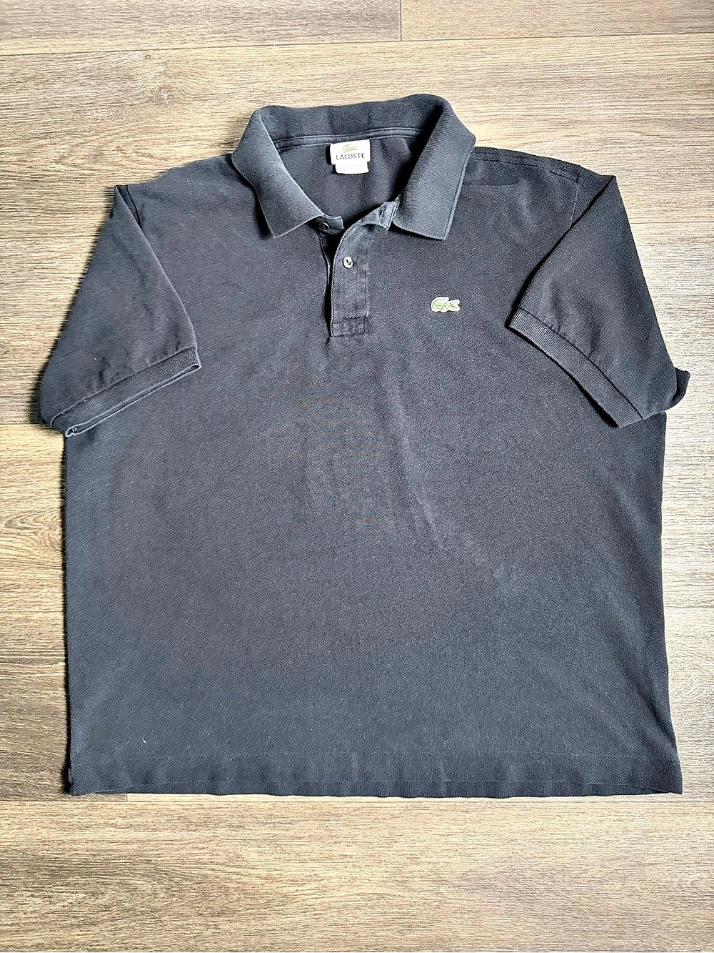 Lacoste Men's Classic Fit Original L.12.12 Polo Black Size 8 (US 3X)
